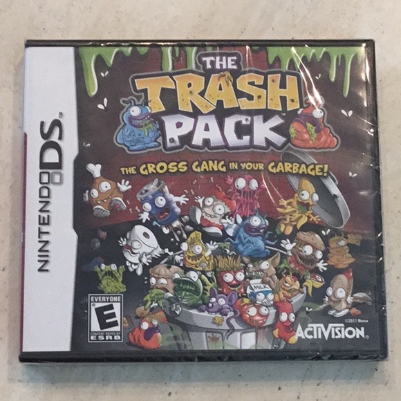The Trash Pack Nintendo DS Game The Gross Gang In Your Garbage New Sealed - Picture 14 of 14